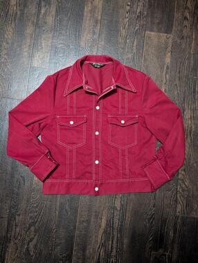 Vintage 1970s Sears The Men's Store Sportswear Western Leisure Jacket
